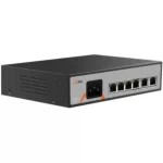 سوئیچ PoE مکسرون MSW-3004FP-2FL-60I | 4 پورت PoE با پورت پرتوان 60 وات