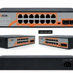 سوئیچ PoE مکسرون MSW-3208GPH-2GL-120I، 8 پورت گیگابیتی PoE و 2 پورت Uplink گیگابیتی