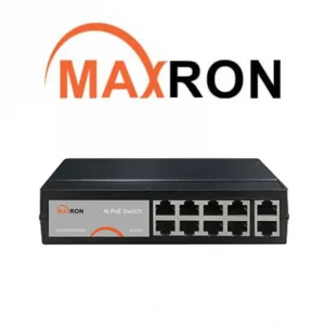سوئیچ PoE مکسرون MSW-3008FPA-2GL-120I-V2، 8 پورت PoE و 2 پورت Uplink گیگابیتی
