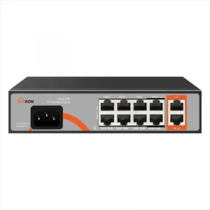 سوئیچ PoE مکسرون MSW-3008FP-2GL-120I | سوئیچ هوشمند 8 پورت PoE با 2 پورت Uplink گیگابیتی