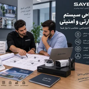 طراحی سیستم نظارتی و امنیتی
